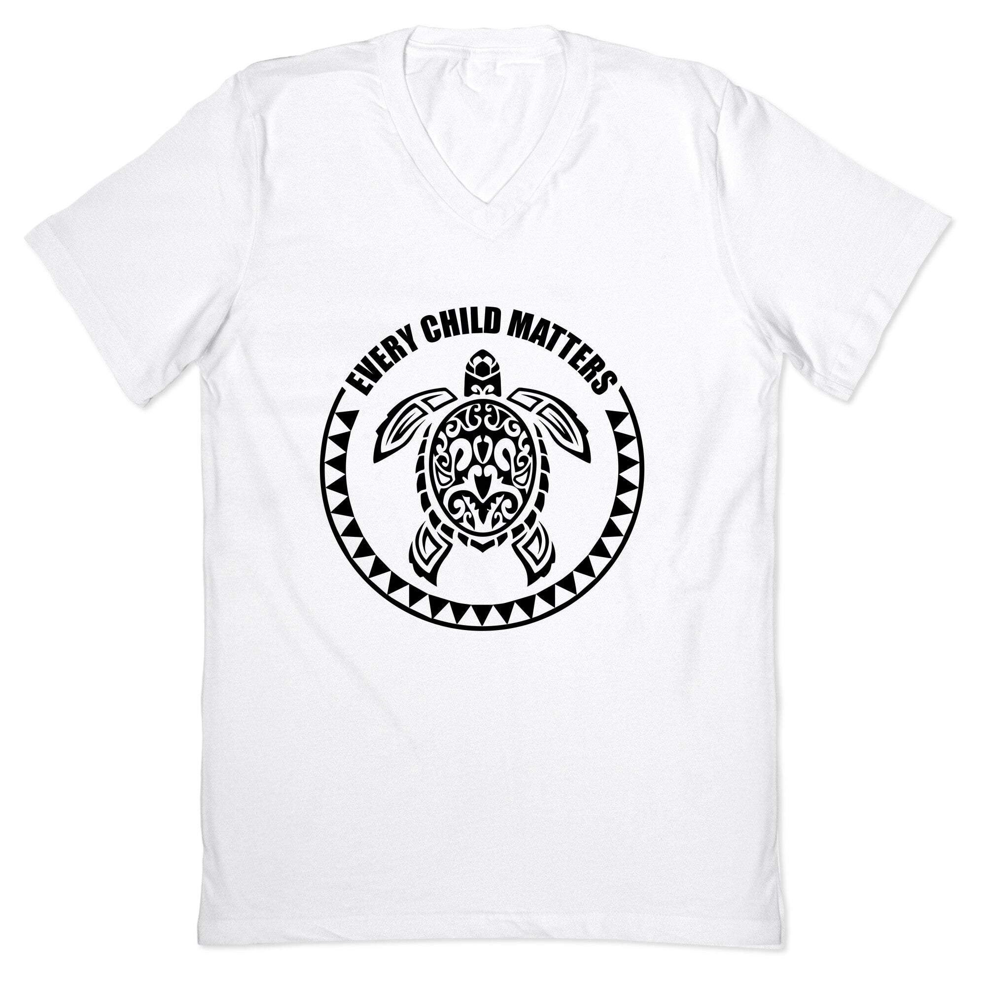 Every Child Matters V-Neck - Adult & Kids T-Shirts, Sweatshirts & Hoodies apparel design preview 1