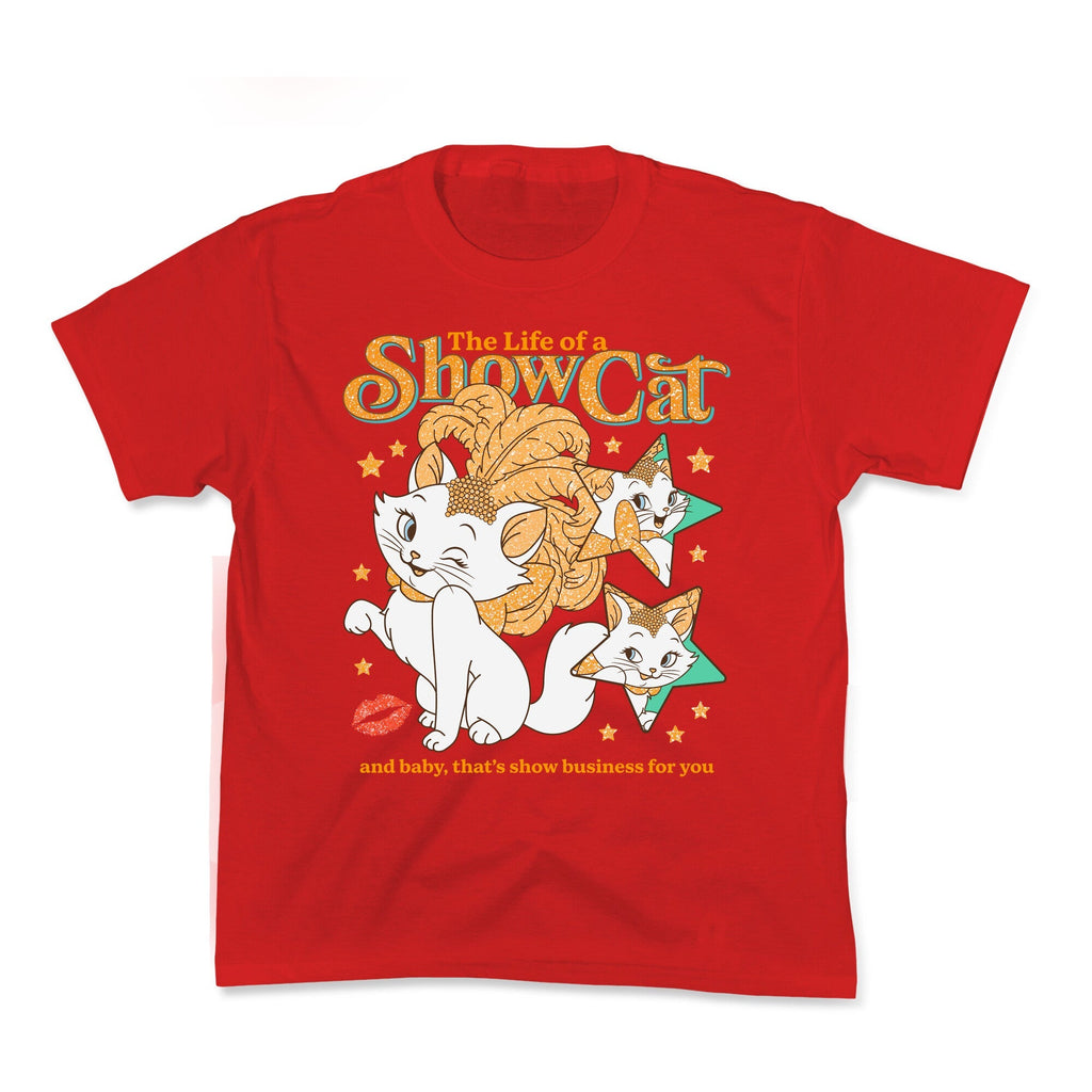 The Life of a Show Cat - Adult & Kids T-Shirts, Sweatshirts & Hoodies apparel design preview 1