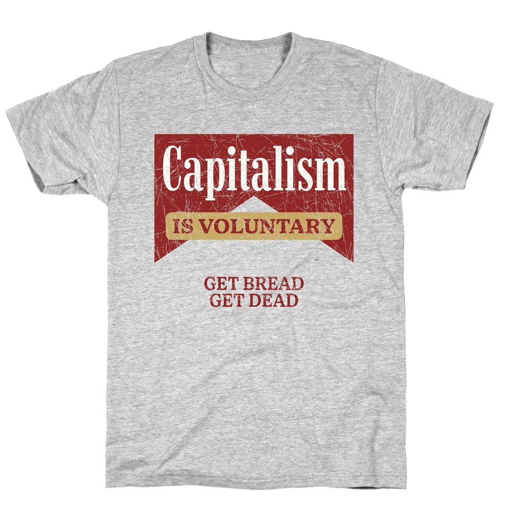 Capitalism Is Voluntary - Adult & Kids T-Shirts, Sweatshirts & Hoodies apparel design preview 1