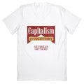 Capitalism is Voluntary V-Neck - Adult & Kids T-Shirts, Sweatshirts & Hoodies apparel design preview 1