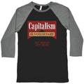 Capitalism is Voluntary Baseball - Adult & Kids T-Shirts, Sweatshirts & Hoodies apparel design preview 1