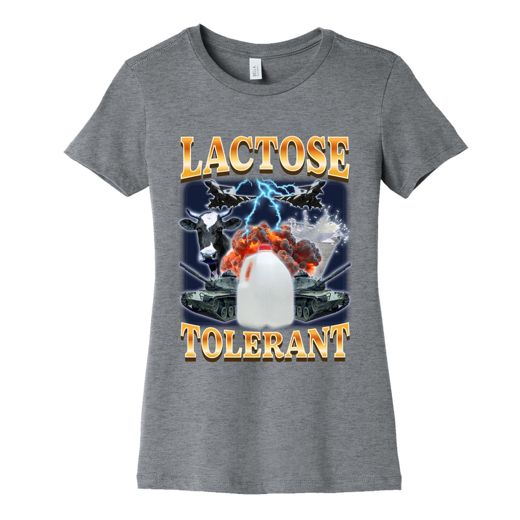Lactose Tolerant Womens Cotton - Adult & Kids T-Shirts, Sweatshirts & Hoodies apparel design preview 1