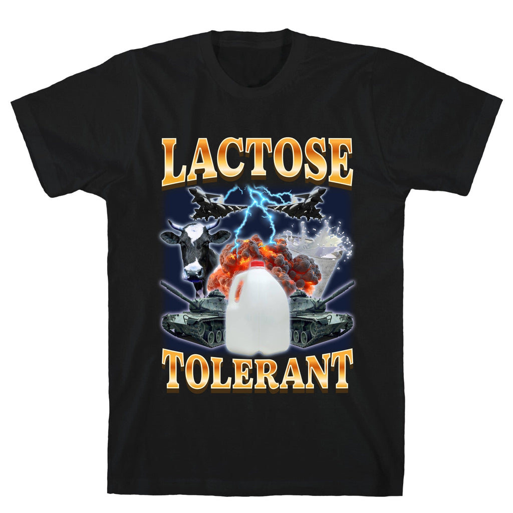Lactose Tolerant - Adult & Kids T-Shirts, Sweatshirts & Hoodies apparel design preview 1