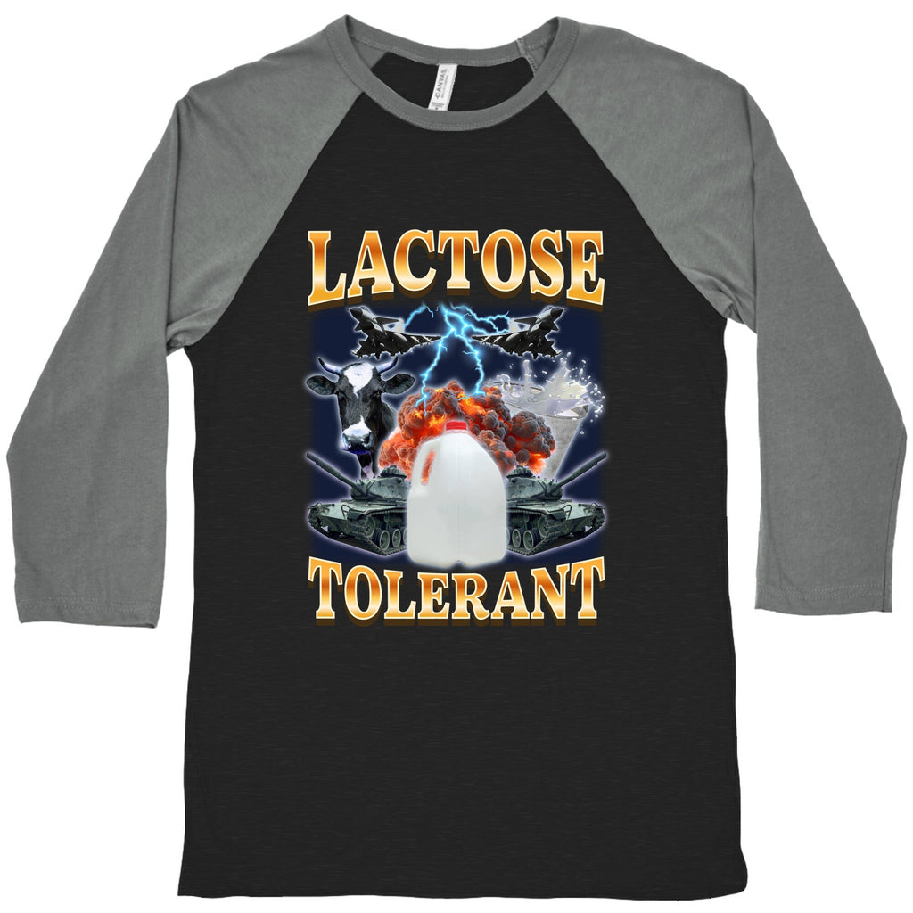 Lactose Tolerant Baseball - Adult & Kids T-Shirts, Sweatshirts & Hoodies apparel design preview 1