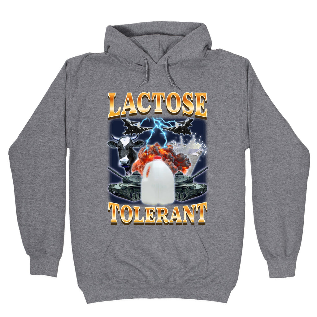 Lactose Tolerant - Adult & Kids T-Shirts, Sweatshirts & Hoodies apparel design preview 1