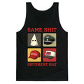 Same Shit Different Hat Tank Top - Adult & Kids T-Shirts, Sweatshirts & Hoodies apparel design preview 1
