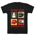 Same Shit Different Hat - Adult & Kids T-Shirts, Sweatshirts & Hoodies apparel design preview 1