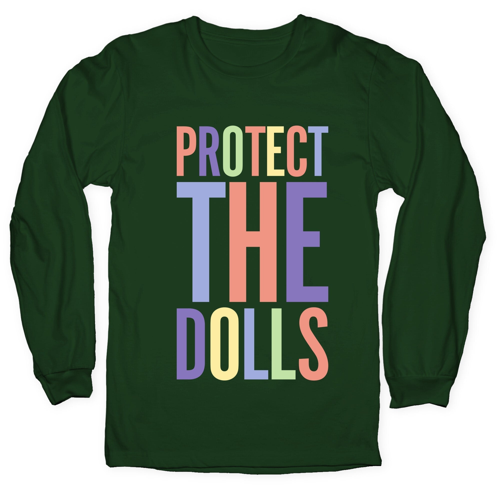 Protect The Dolls Trans Rights - Adult & Kids T-Shirts, Sweatshirts & Hoodies apparel design preview 1