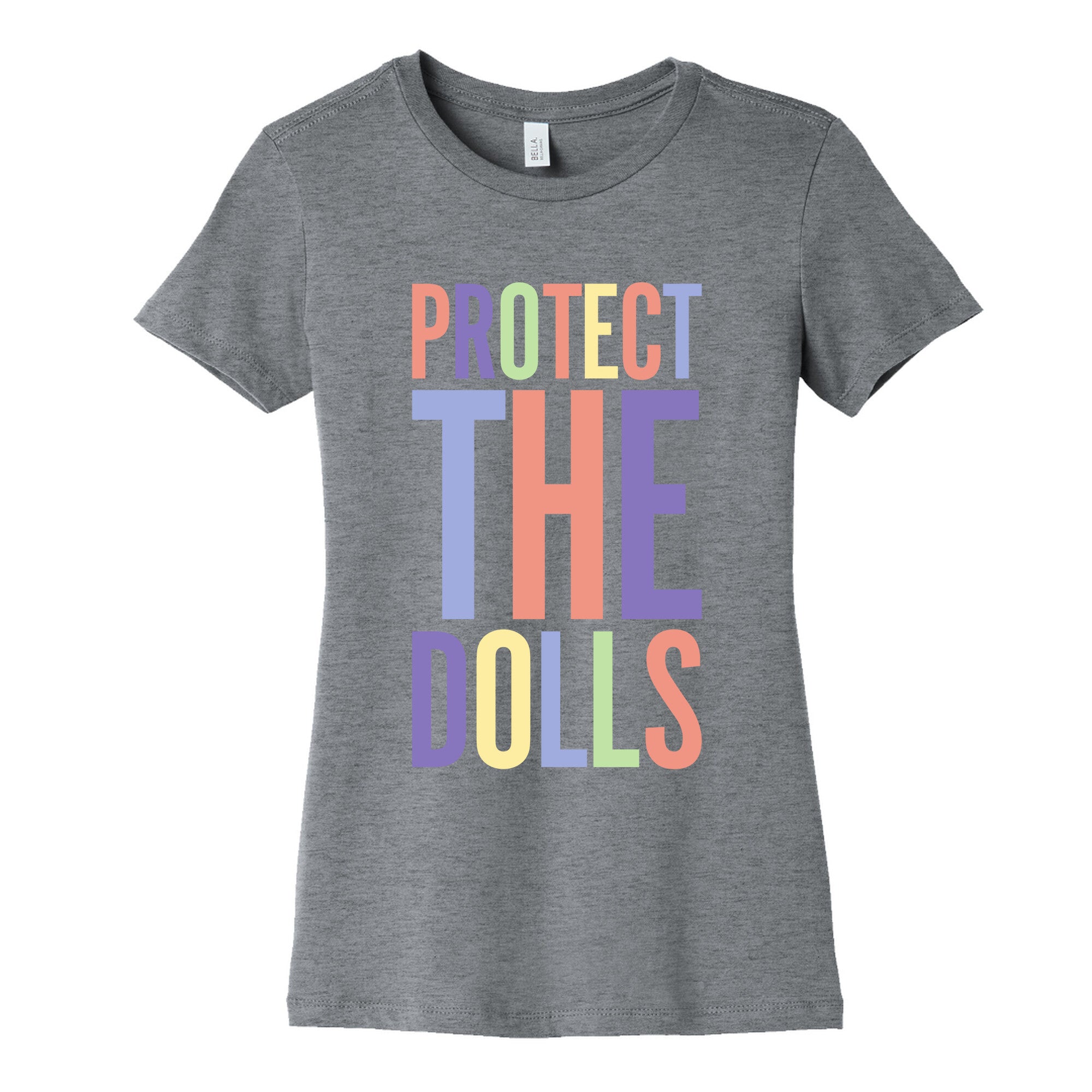 Protect The Dolls Trans Rights Womens Cotton - Adult & Kids T-Shirts, Sweatshirts & Hoodies apparel design preview 1