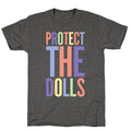 Protect The Dolls Trans Rights Unisex Triblend - Adult & Kids T-Shirts, Sweatshirts & Hoodies apparel design preview 1