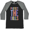 Protect The Dolls Trans Rights Baseball - Adult & Kids T-Shirts, Sweatshirts & Hoodies apparel design preview 1