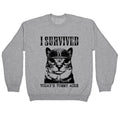 Tummy Ache Survivor Crewneck - Adult & Kids T-Shirts, Sweatshirts & Hoodies apparel design preview 1