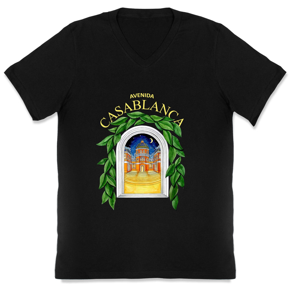 Casa Blanca V-Neck - Adult & Kids T-Shirts, Sweatshirts & Hoodies apparel design preview 1