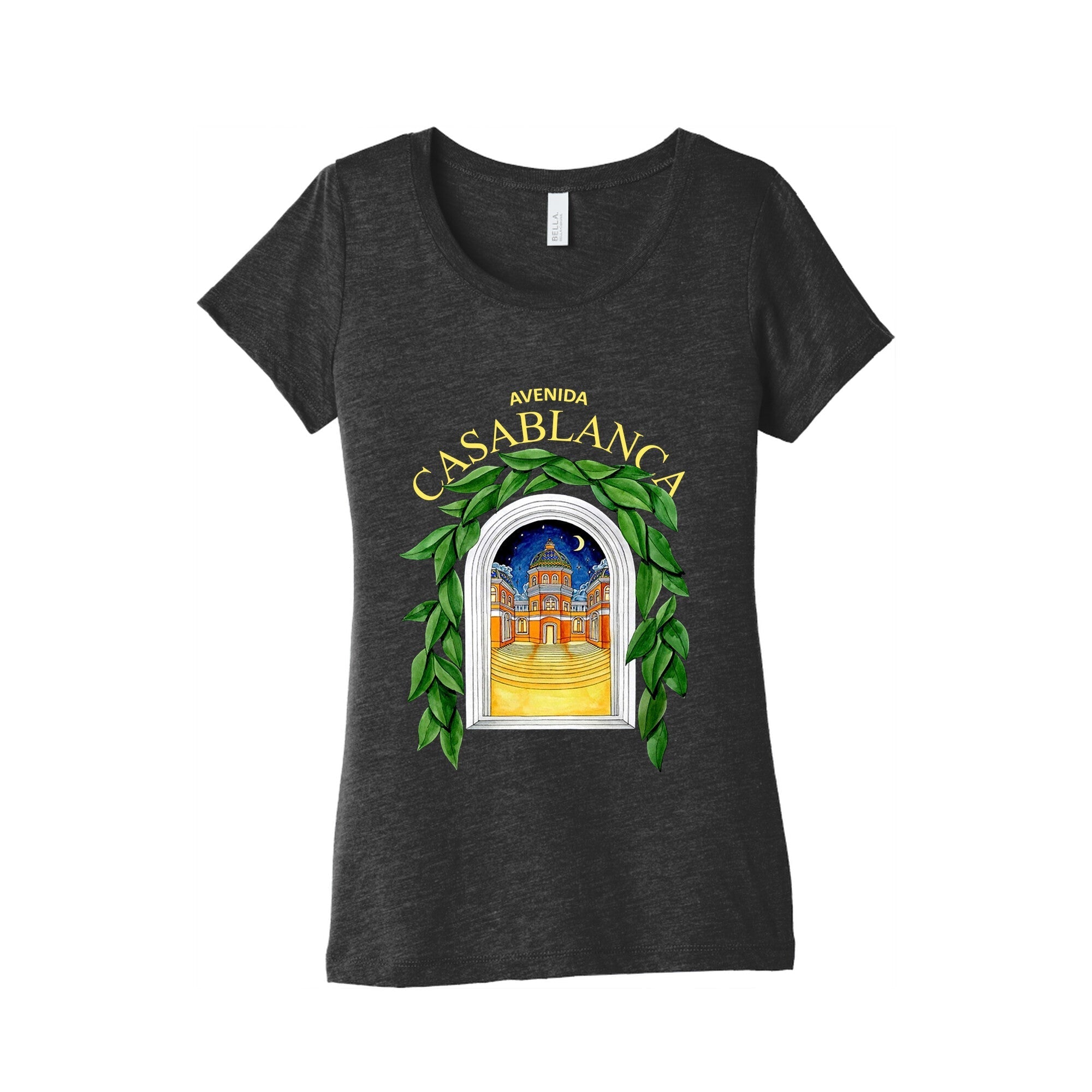 Casa Blanca Womens Triblend - Adult & Kids T-Shirts, Sweatshirts & Hoodies apparel design preview 1