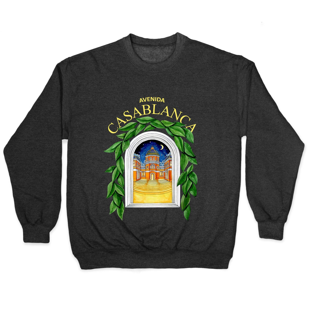 Casa Blanca Crewneck - Adult & Kids T-Shirts, Sweatshirts & Hoodies apparel design preview 1