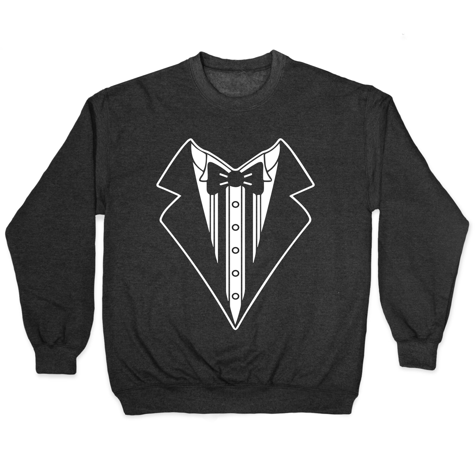 Tuxedo Crewneck - Adult & Kids T-Shirts, Sweatshirts & Hoodies apparel design preview 1