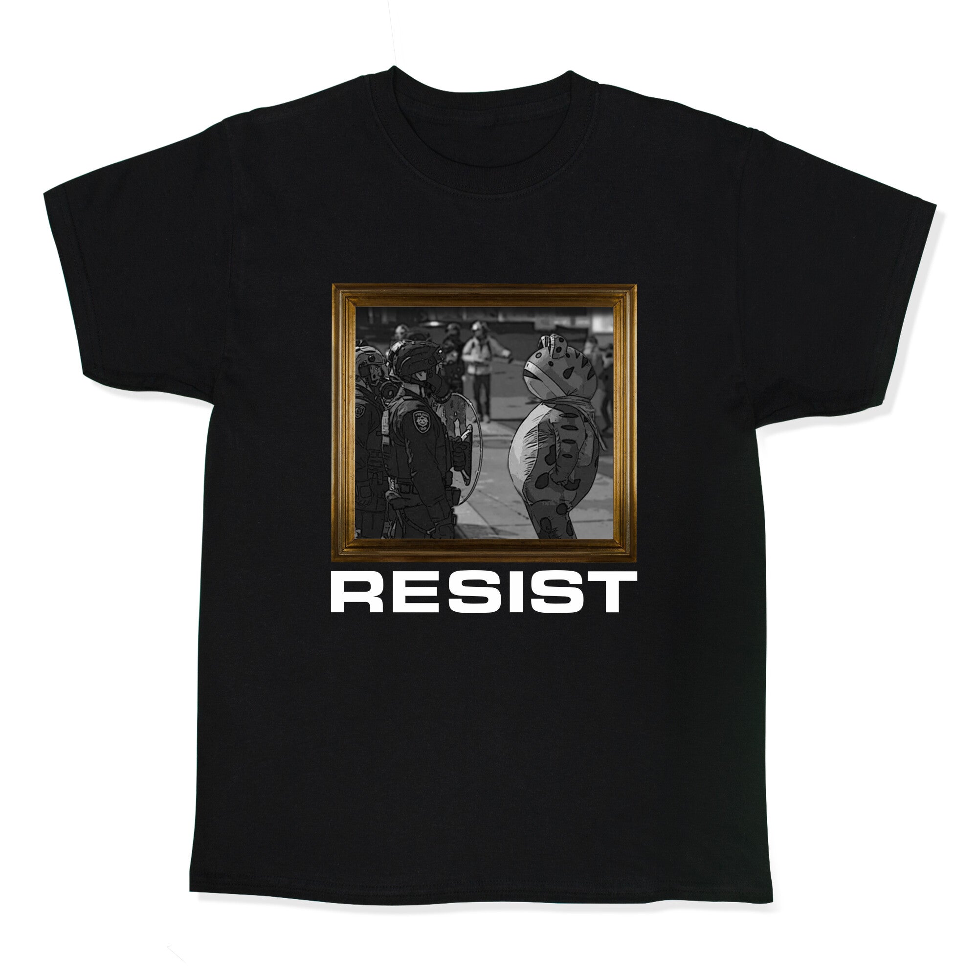 Portland Protest Frog - Adult & Kids T-Shirts, Sweatshirts & Hoodies apparel design preview 1
