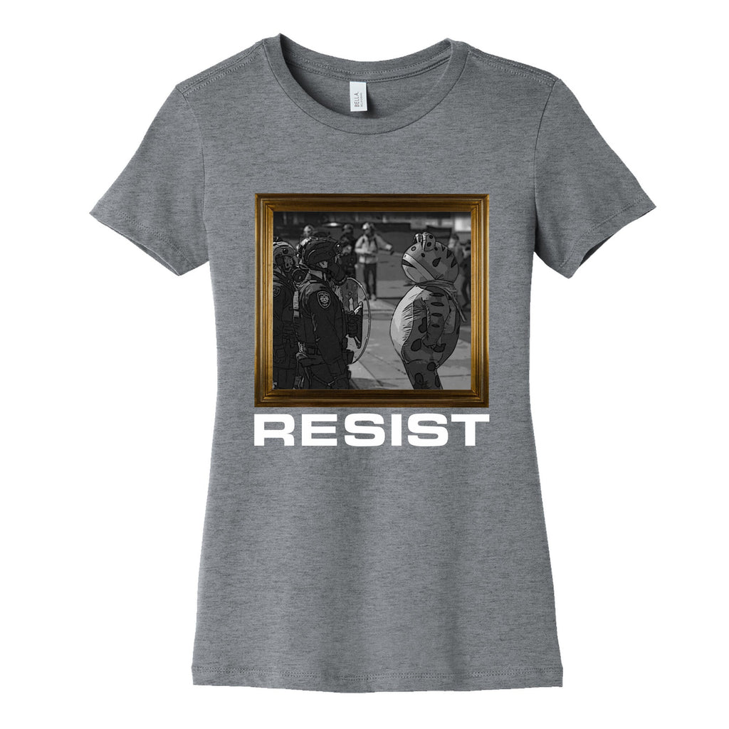 Portland Protest Frog Womens Cotton - Adult & Kids T-Shirts, Sweatshirts & Hoodies apparel design preview 1