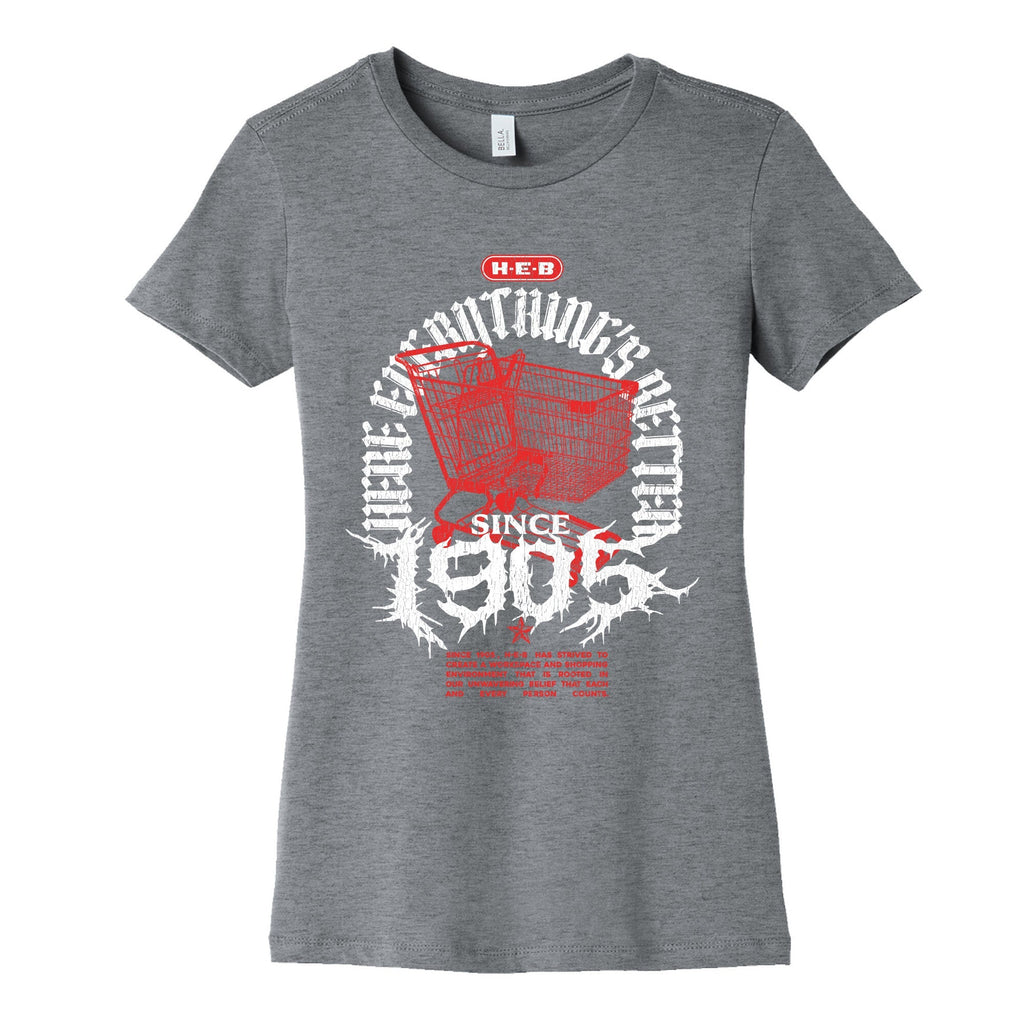 H-E-B Metal Womens Cotton - Adult & Kids T-Shirts, Sweatshirts & Hoodies apparel design preview 1