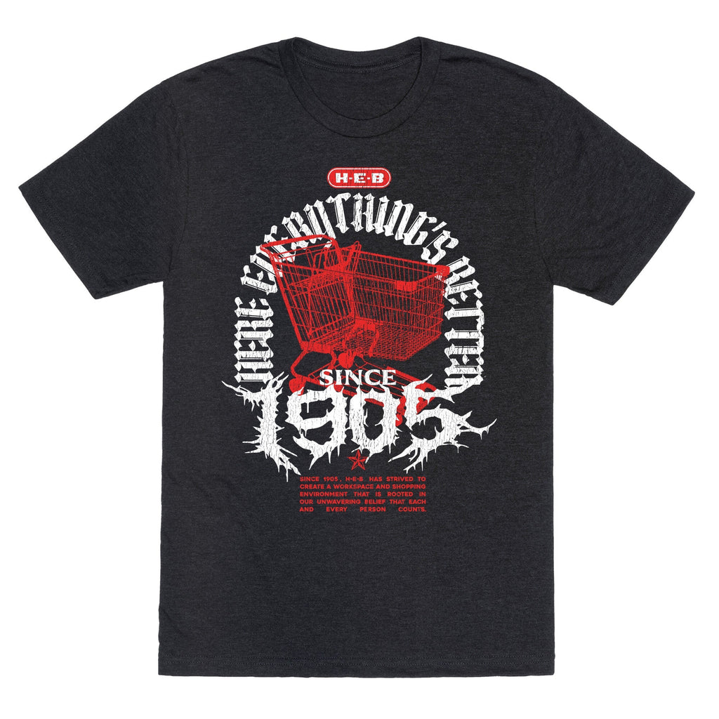 H-E-B Metal Unisex Triblend - Adult & Kids T-Shirts, Sweatshirts & Hoodies apparel design preview 1