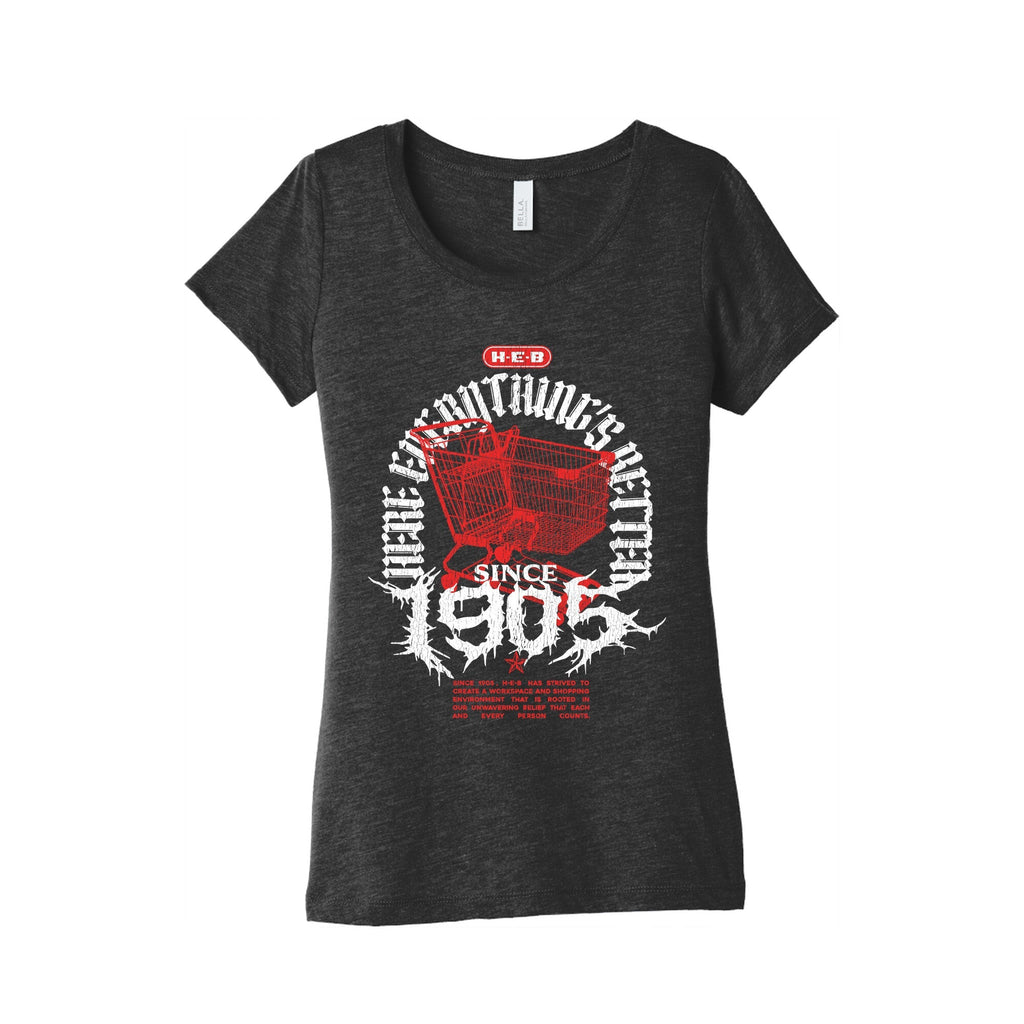 H-E-B Metal Womens Triblend - Adult & Kids T-Shirts, Sweatshirts & Hoodies apparel design preview 1