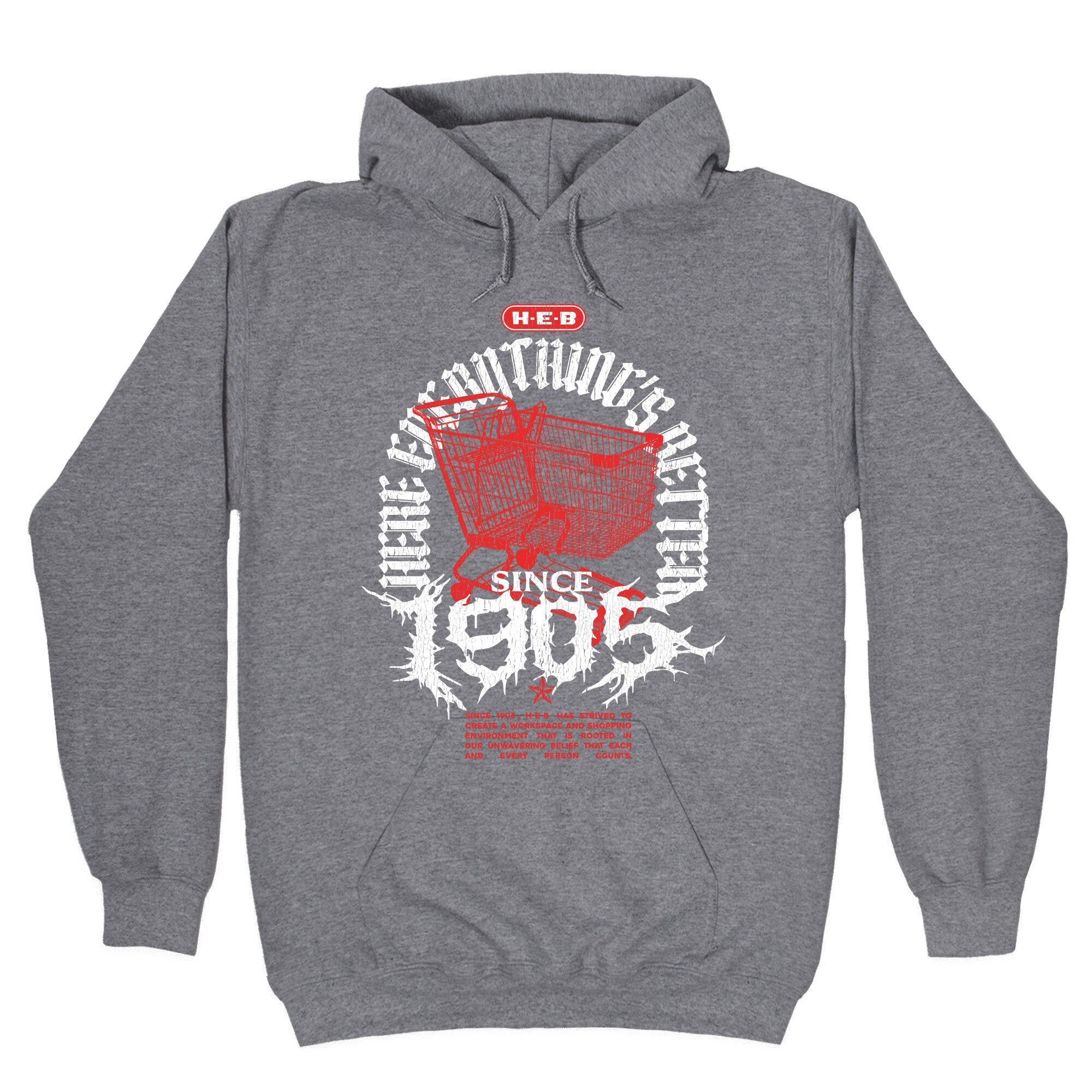 H-E-B Metal - Adult & Kids T-Shirts, Sweatshirts & Hoodies apparel design preview 1