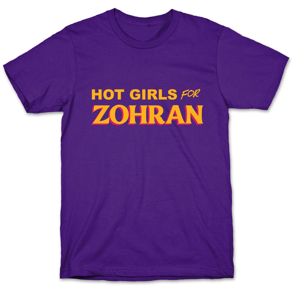 Hot Girls for Zohran - Adult & Kids T-Shirts, Sweatshirts & Hoodies apparel design preview 1