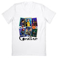 Coraline V-Neck - Adult & Kids T-Shirts, Sweatshirts & Hoodies apparel design preview 1