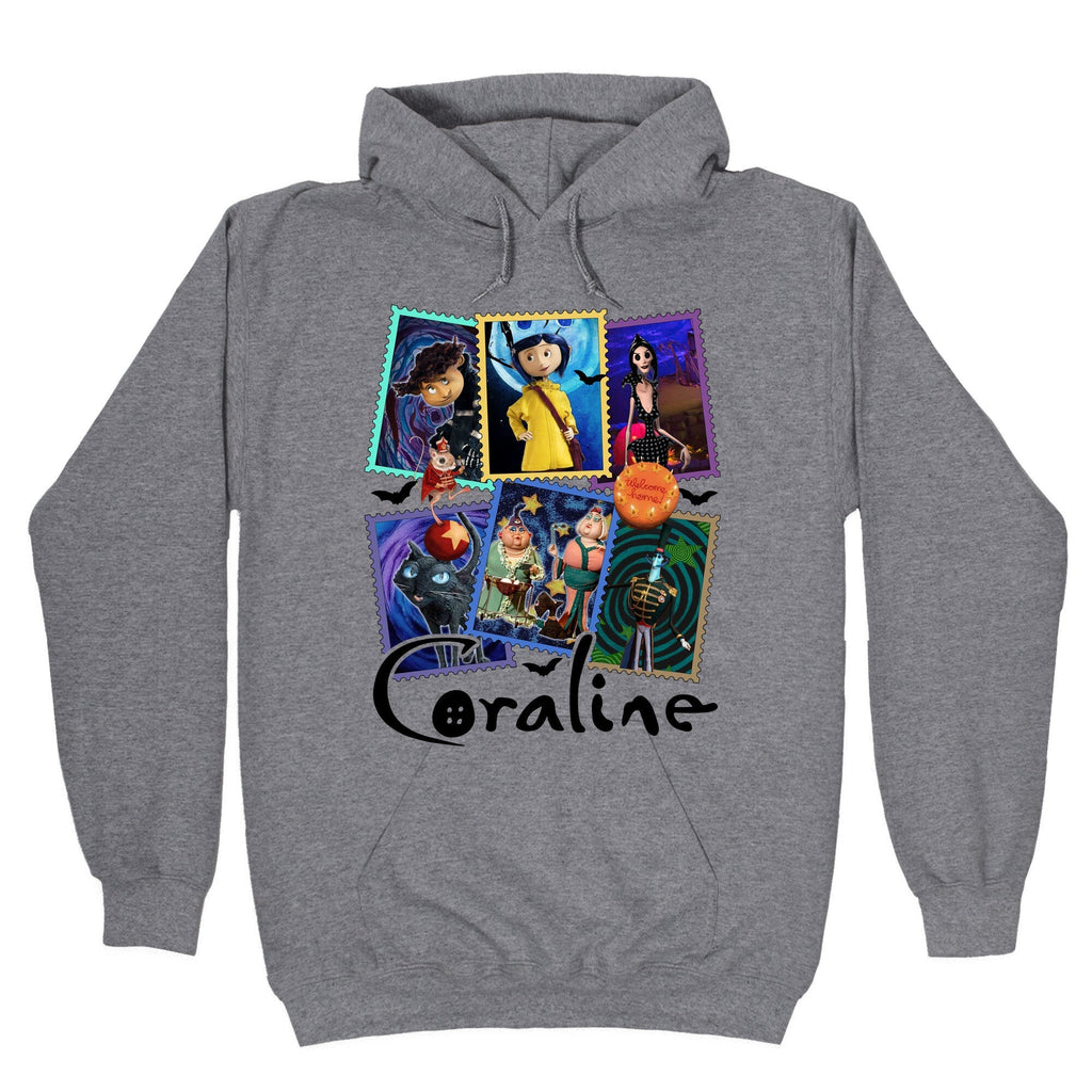 Coraline - Adult & Kids T-Shirts, Sweatshirts & Hoodies apparel design preview 1