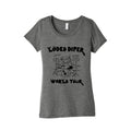 Loded Diper World Tour Womens Triblend - Adult & Kids T-Shirts, Sweatshirts & Hoodies apparel design preview 1
