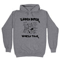 Loded Diper World Tour - Adult & Kids T-Shirts, Sweatshirts & Hoodies apparel design preview 1
