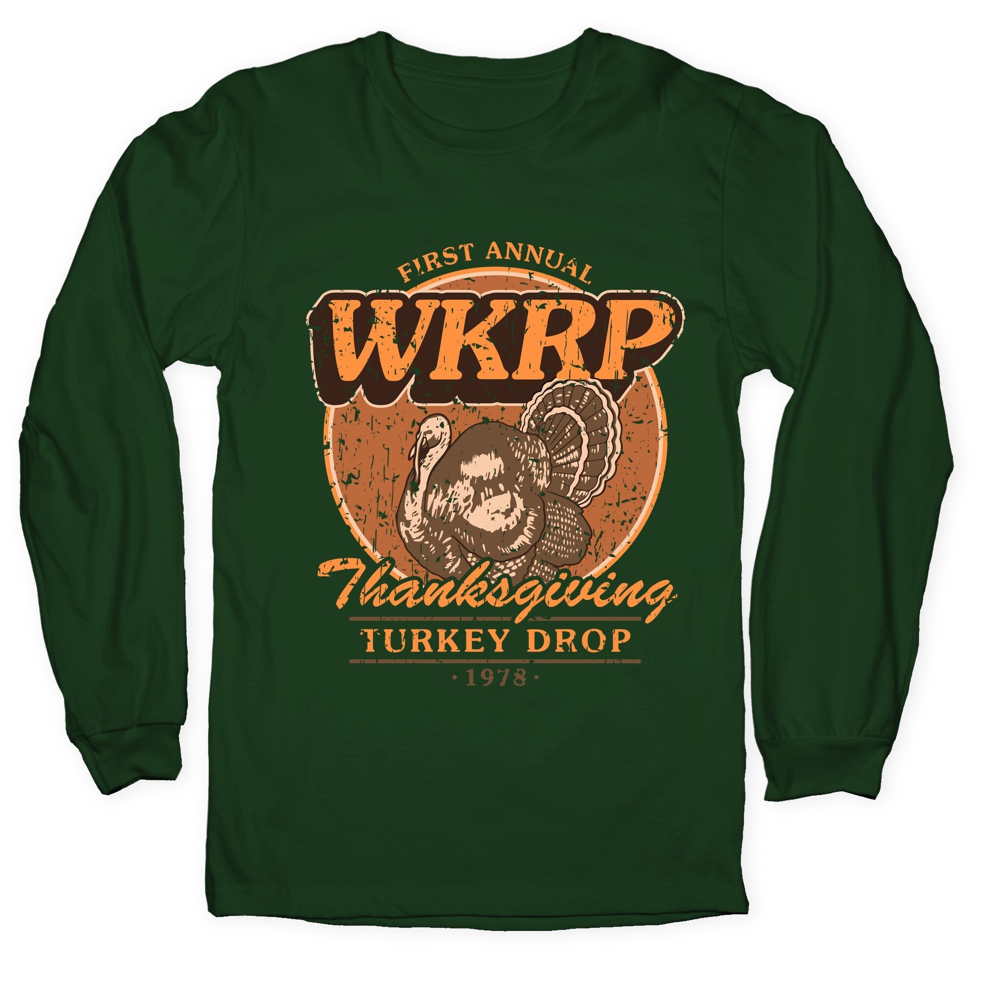 Turkey Drop - Adult & Kids T-Shirts, Sweatshirts & Hoodies apparel design preview 1