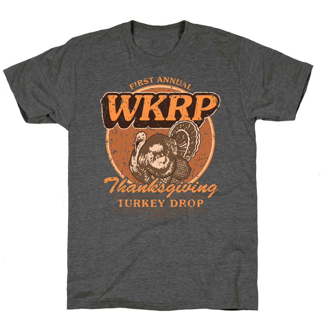 Turkey Drop Unisex Triblend - Adult & Kids T-Shirts, Sweatshirts & Hoodies apparel design preview 1