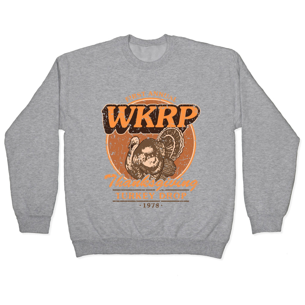 Turkey Drop Crewneck - Adult & Kids T-Shirts, Sweatshirts & Hoodies apparel design preview 1