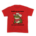 Hold on Partner, Im Overstimulated - Adult & Kids T-Shirts, Sweatshirts & Hoodies apparel design preview 1