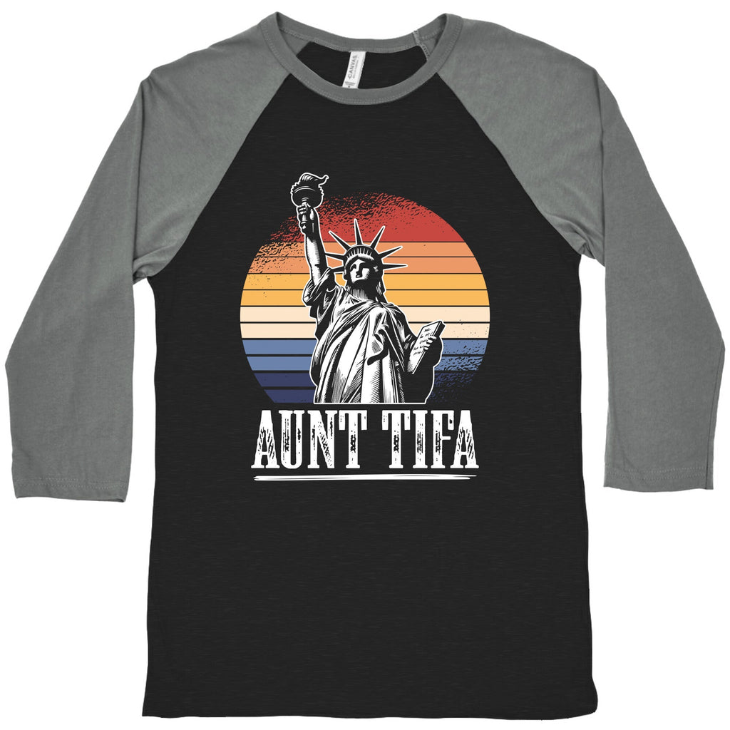 Aunt Tifa Baseball - Adult & Kids T-Shirts, Sweatshirts & Hoodies apparel design preview 1