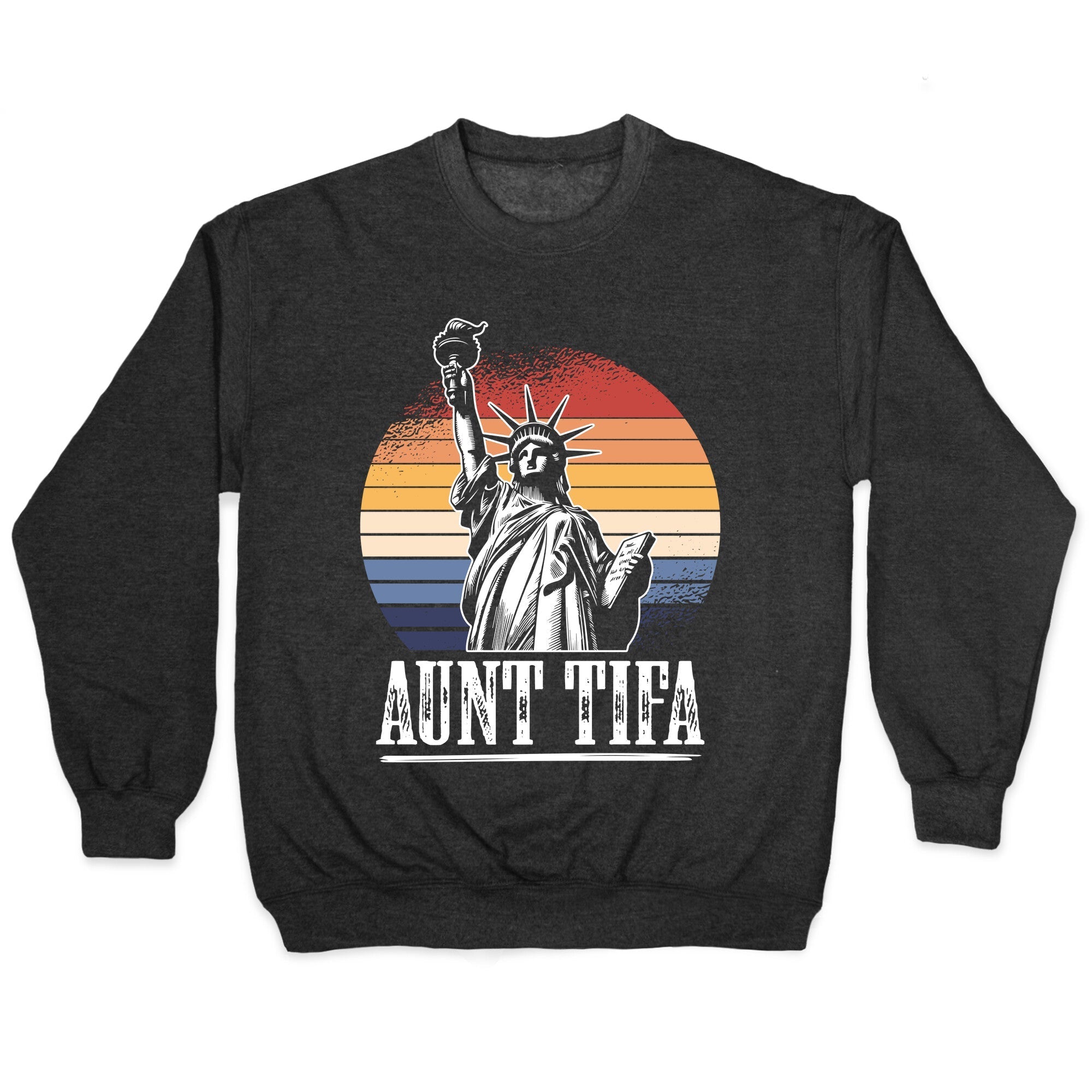 Aunt Tifa Crewneck - Adult & Kids T-Shirts, Sweatshirts & Hoodies apparel design preview 1