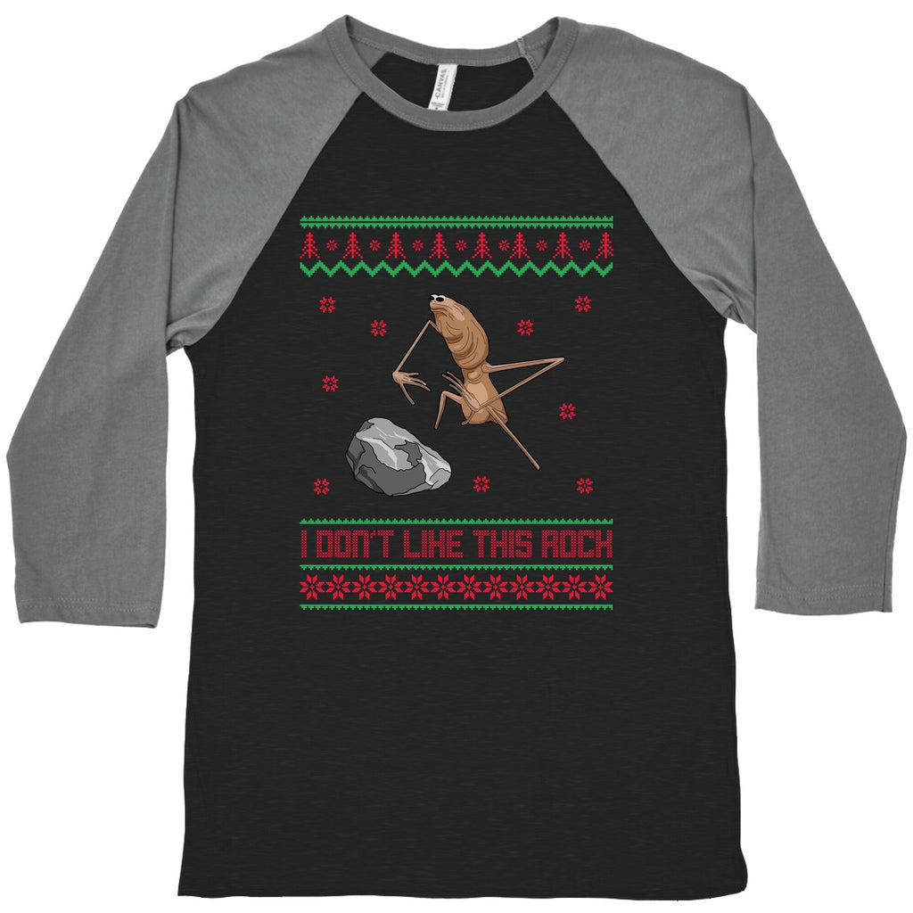Marcus I Dont Like This Rock Baseball - Adult & Kids T-Shirts, Sweatshirts & Hoodies apparel design preview 1
