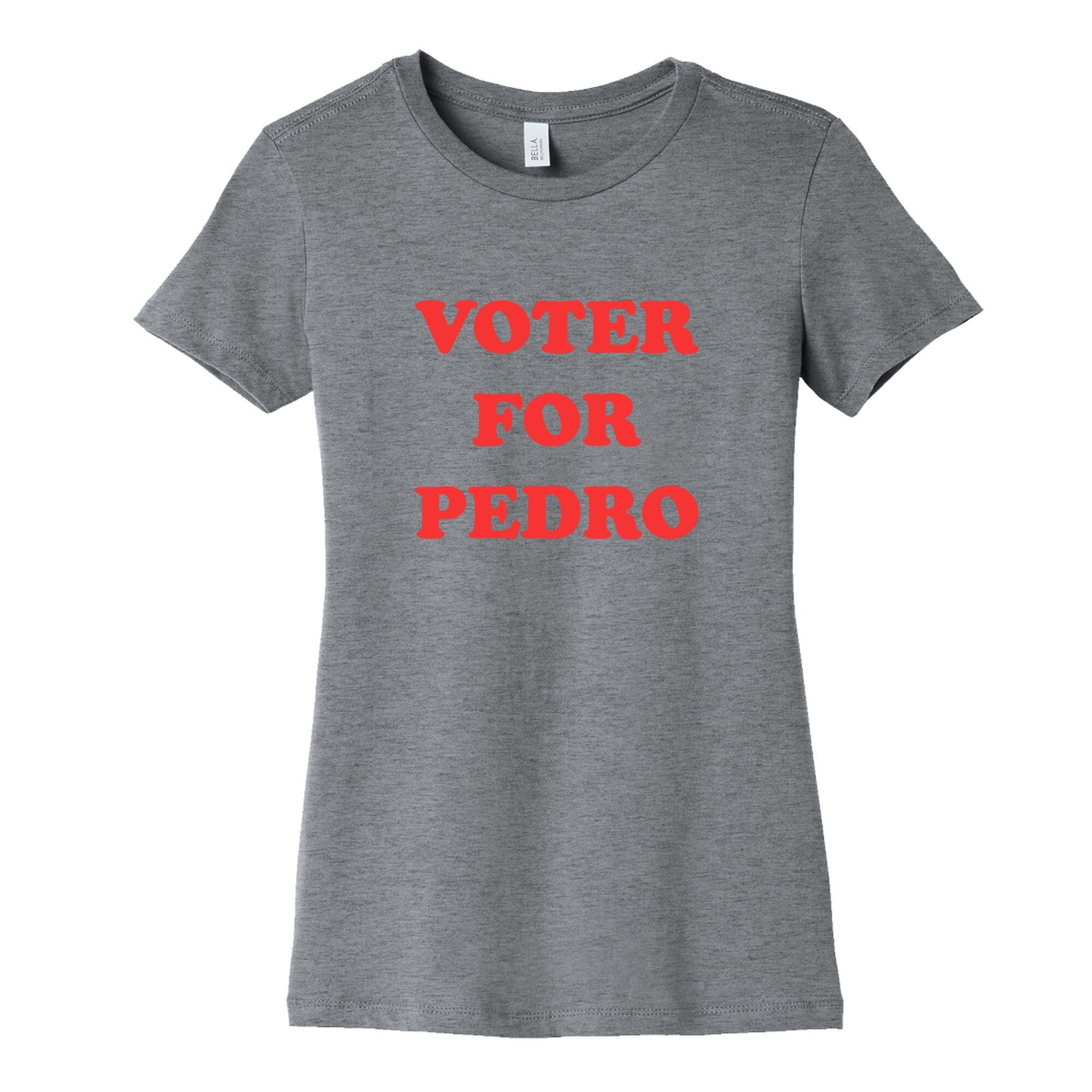 Vote for Pedro Womens Cotton - Adult & Kids T-Shirts, Sweatshirts & Hoodies apparel design preview 1