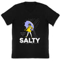 Salty V-Neck - Adult & Kids T-Shirts, Sweatshirts & Hoodies apparel design preview 1