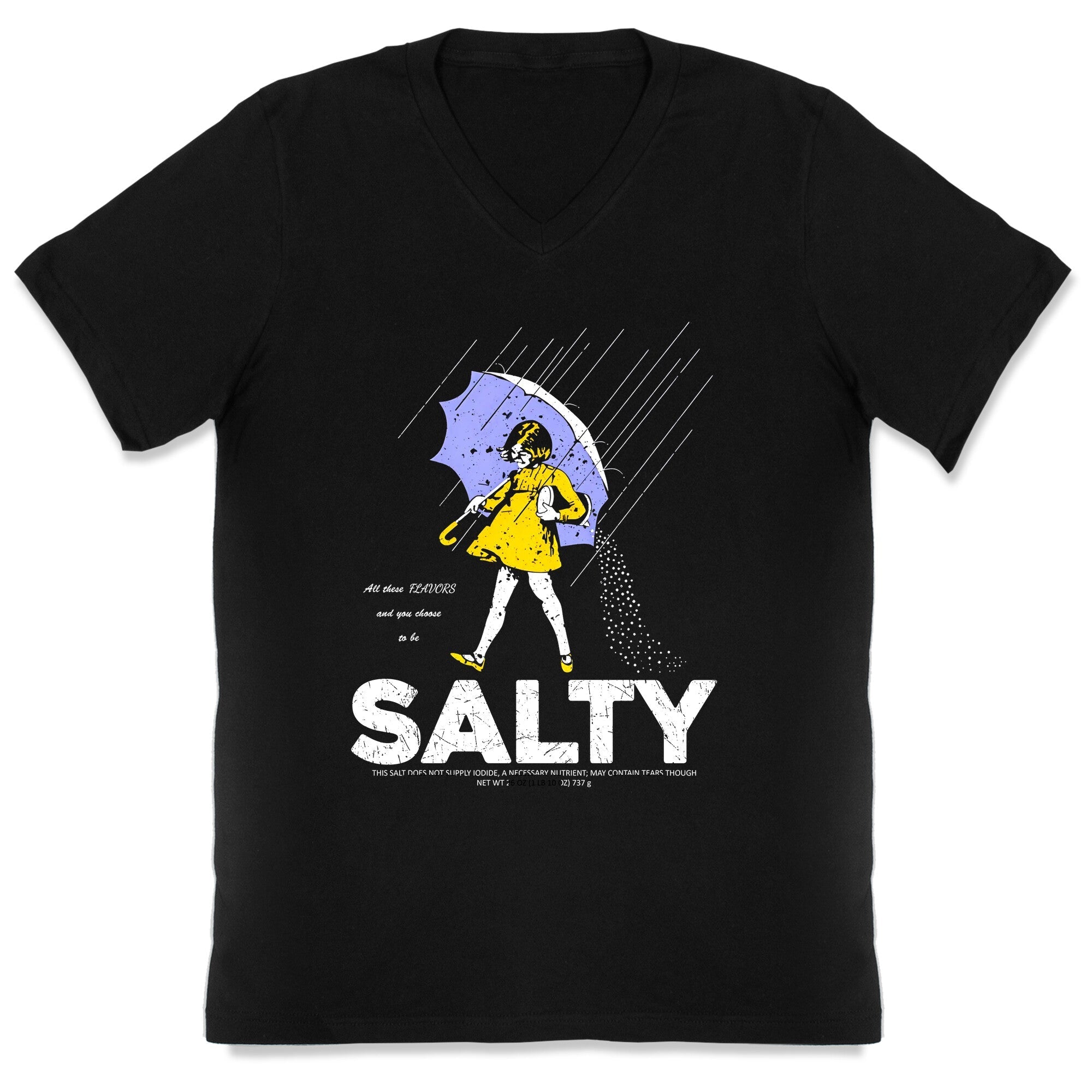 Salty V-Neck - Adult & Kids T-Shirts, Sweatshirts & Hoodies apparel design preview 1