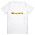 Turkey Dog V-Neck - Adult & Kids T-Shirts, Sweatshirts & Hoodies apparel design preview 1