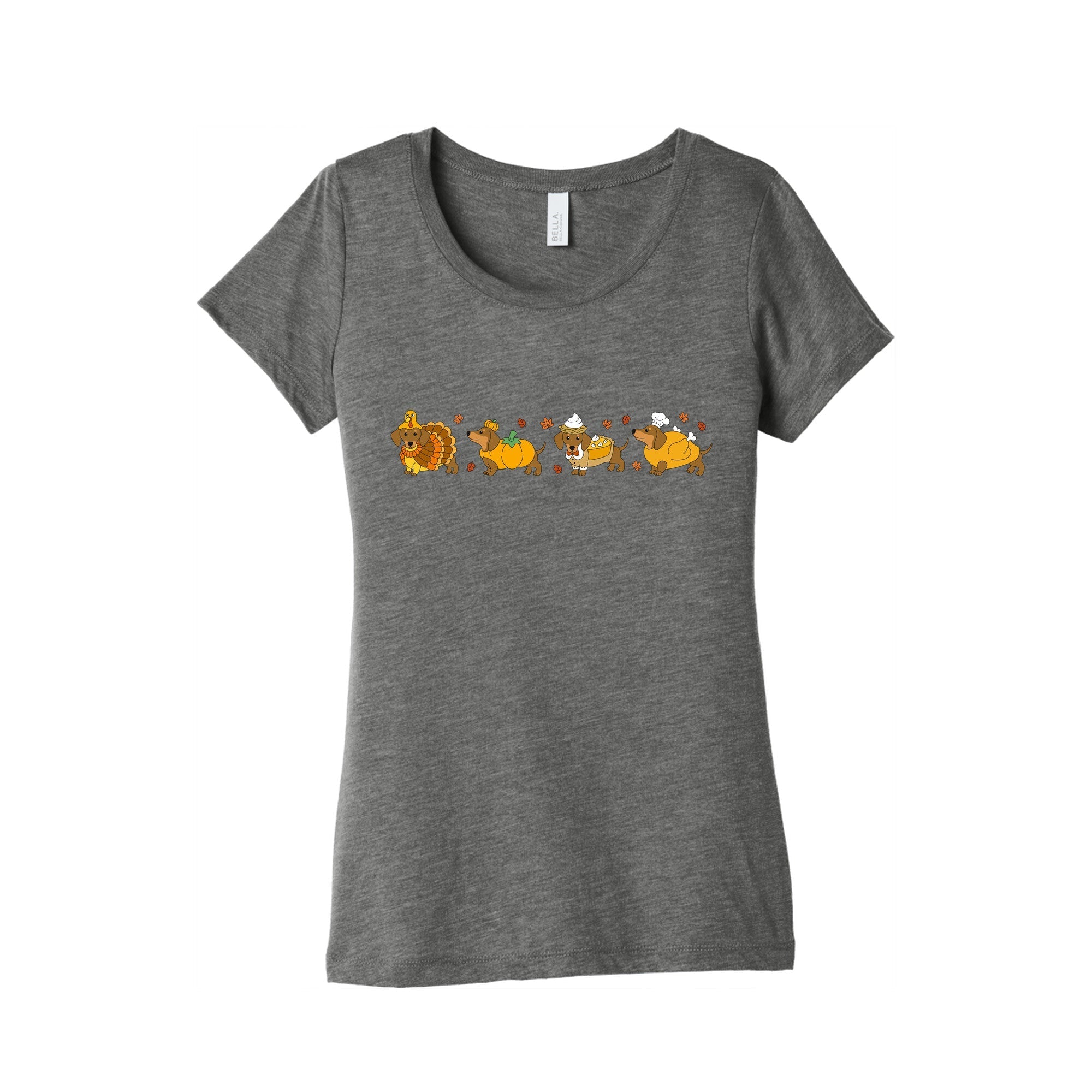 Turkey Dog Womens Triblend - Adult & Kids T-Shirts, Sweatshirts & Hoodies apparel design preview 1