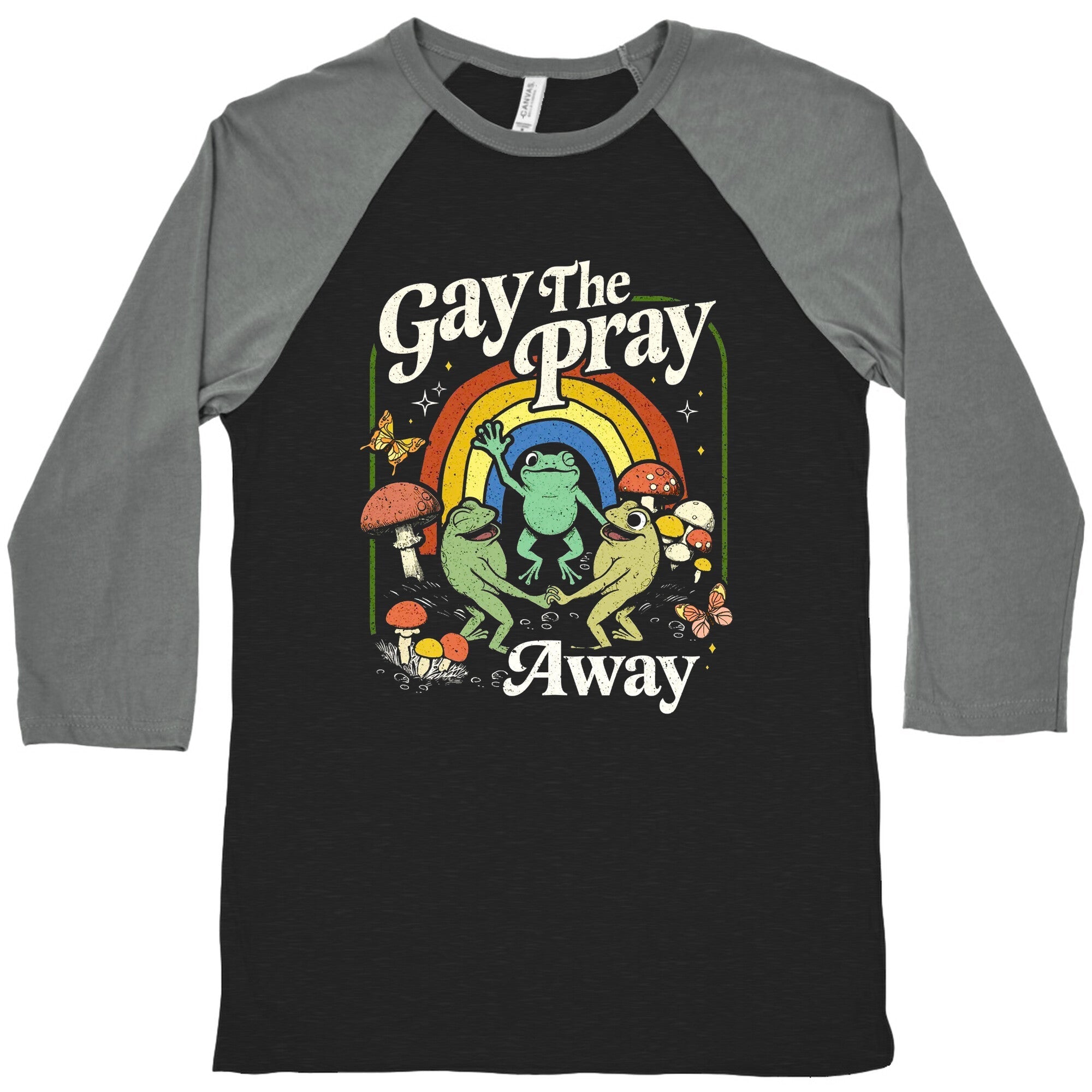 Gay The Pray Away Baseball - Adult & Kids T-Shirts, Sweatshirts & Hoodies apparel design preview 1