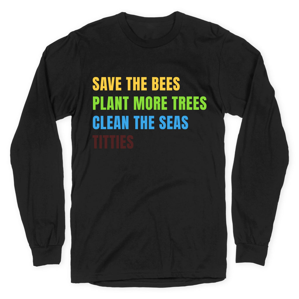 Save The Bees - Adult & Kids T-Shirts, Sweatshirts & Hoodies apparel design preview 1