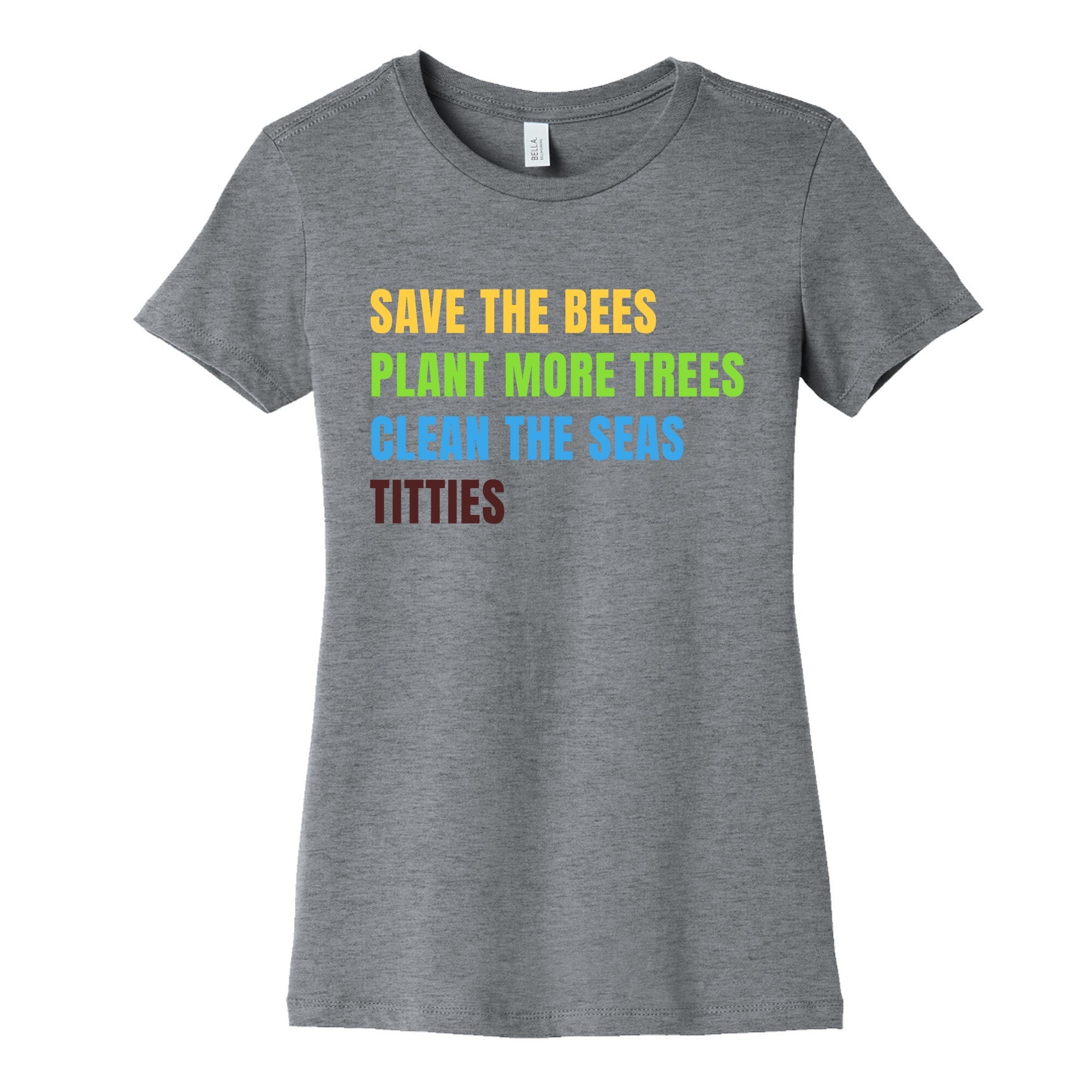 Save The Bees Womens Cotton - Adult & Kids T-Shirts, Sweatshirts & Hoodies apparel design preview 1