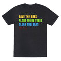 Save The Bees Unisex Triblend - Adult & Kids T-Shirts, Sweatshirts & Hoodies apparel design preview 1
