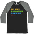 Save The Bees Baseball - Adult & Kids T-Shirts, Sweatshirts & Hoodies apparel design preview 1
