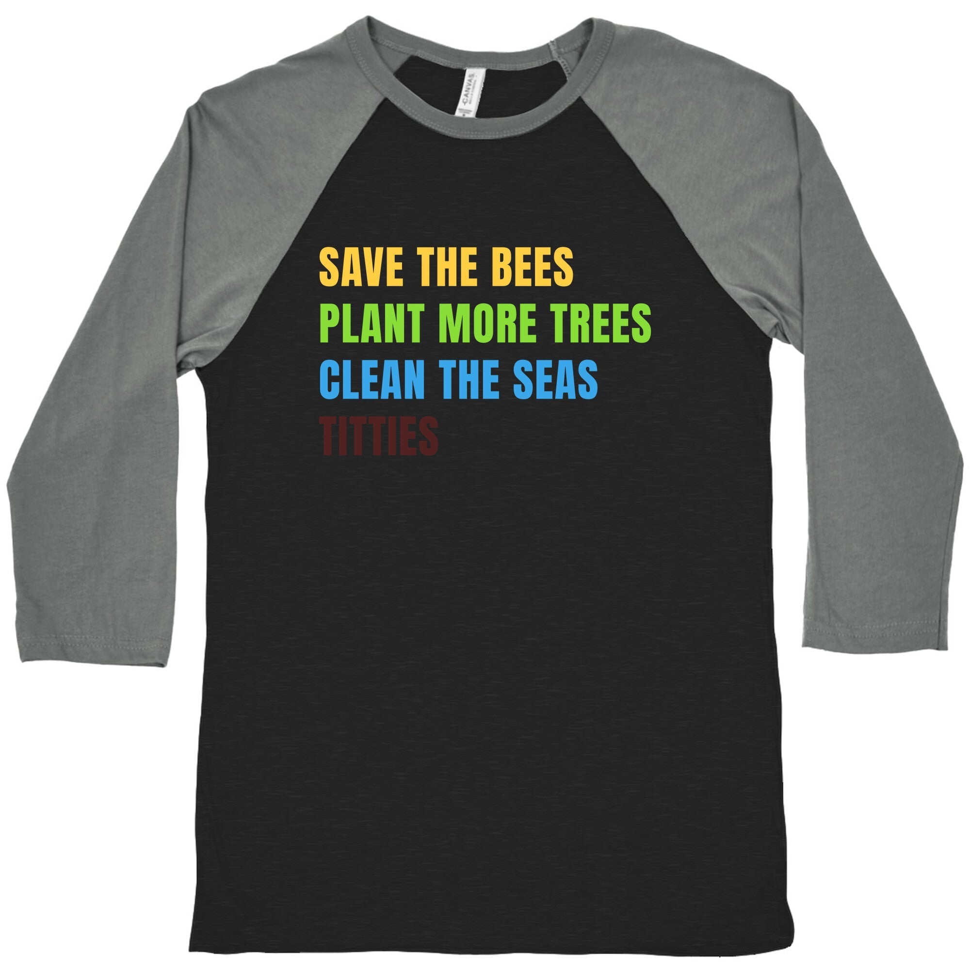 Save The Bees Baseball - Adult & Kids T-Shirts, Sweatshirts & Hoodies apparel design preview 1