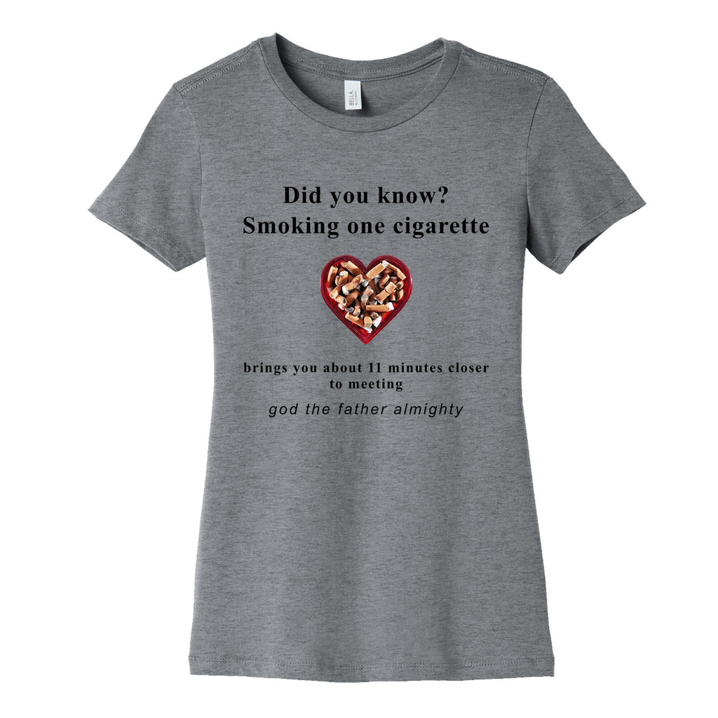Smoking Cigs Womens Cotton - Adult & Kids T-Shirts, Sweatshirts & Hoodies apparel design preview 1